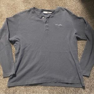 Columbia Long Sleeved Fleece Omni-Wick Size XL